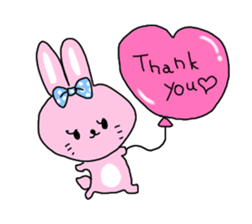 Saucy Rabbit Sticker sticker #6828145