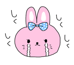 Saucy Rabbit Sticker sticker #6828148