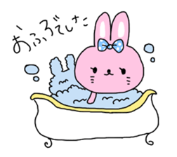 Saucy Rabbit Sticker sticker #6828157