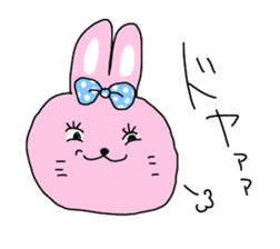 Saucy Rabbit Sticker sticker #6828159