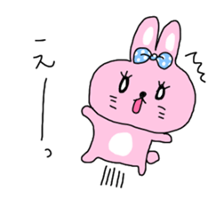 Saucy Rabbit Sticker sticker #6828160