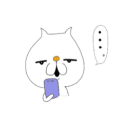 Ugly cute cat[Ehime citrus version] sticker #6828239