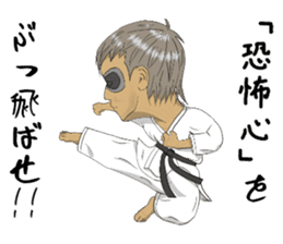 Masked Karate sticker #6828259