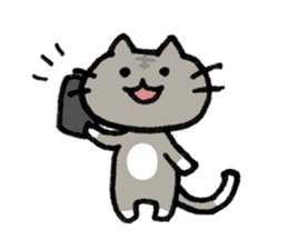 cat-silence of appeal- sticker #6828908