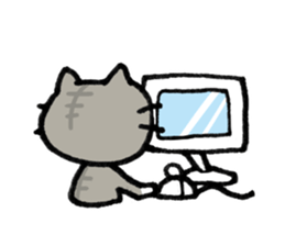 cat-silence of appeal- sticker #6828926