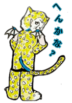 Small devil MAMU sticker #6829000