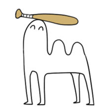 Bactrian camel Sticker sticker #6829136