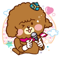 27% Toy poodle sticker #6829765