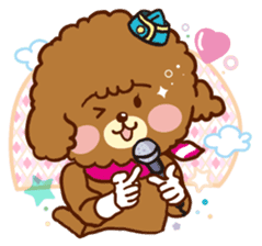27% Toy poodle sticker #6829765