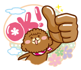 27% Toy poodle sticker #6829767