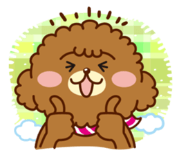 27% Toy poodle sticker #6829768