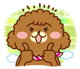 27% Toy poodle sticker #6829768