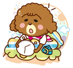 27% Toy poodle sticker #6829770