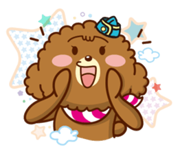27% Toy poodle sticker #6829772