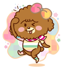27% Toy poodle sticker #6829776