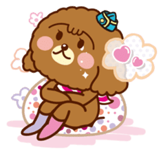 27% Toy poodle sticker #6829779