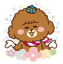 27% Toy poodle sticker #6829780