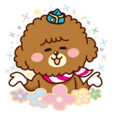 27% Toy poodle sticker #6829780