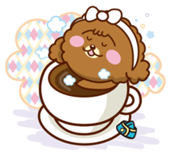 27% Toy poodle sticker #6829782