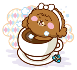 27% Toy poodle sticker #6829782