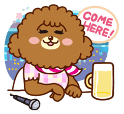 27% Toy poodle sticker #6829784