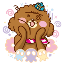 27% Toy poodle sticker #6829788