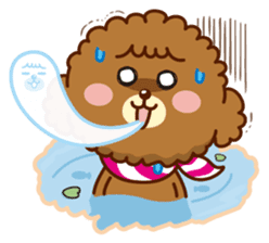 27% Toy poodle sticker #6829789