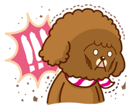 27% Toy poodle sticker #6829794
