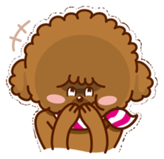 27% Toy poodle sticker #6829797