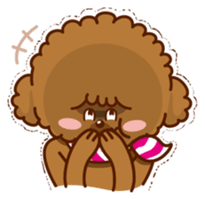 27% Toy poodle sticker #6829797