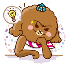 27% Toy poodle sticker #6829798