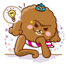 27% Toy poodle sticker #6829798