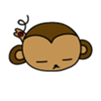monkeykyachaomini2 sticker #6829940