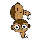 monkeykyachaomini2 sticker #6829946