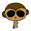 monkeykyachaomini2 sticker #6829950