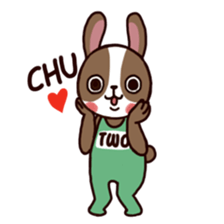 ONE and TWO sticker #6830150