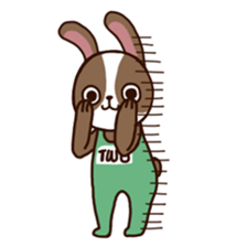 ONE and TWO sticker #6830153