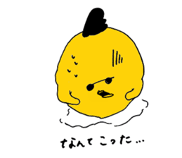 rounded bird sticker #6830682