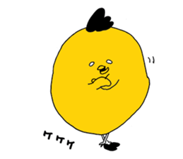 rounded bird sticker #6830718