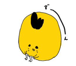 rounded bird sticker #6830719