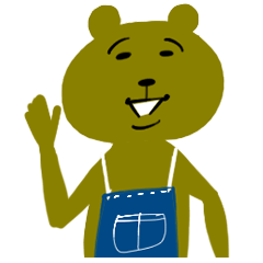 Mr.Bear who is impossible to hate.