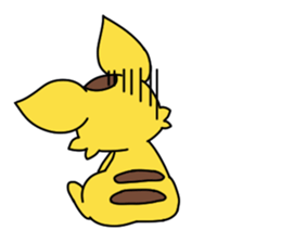 Daily life of spanky sticker #6831192