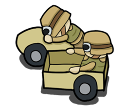 4 Armies Soldiers: Sea Air Land sticker #6831903