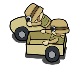 4 Armies Soldiers: Sea Air Land sticker #6831903