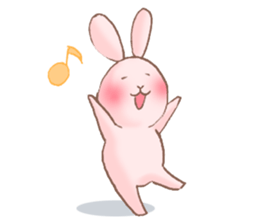Lovely Rabbit Sticker for Girl sticker #6832306