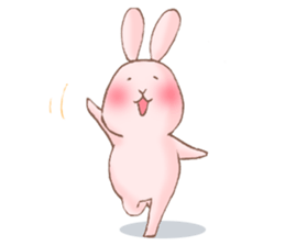 Lovely Rabbit Sticker for Girl sticker #6832310