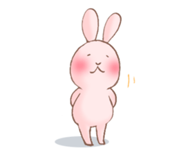 Lovely Rabbit Sticker for Girl sticker #6832314