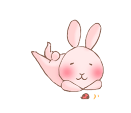 Lovely Rabbit Sticker for Girl sticker #6832319