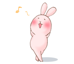 Lovely Rabbit Sticker for Girl sticker #6832321
