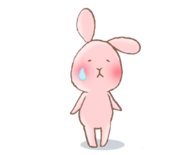 Lovely Rabbit Sticker for Girl sticker #6832330